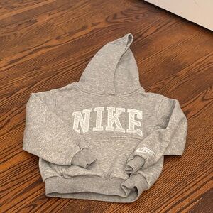 Nike Kids Heather Gray Hoodie